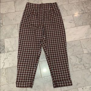 Plaid pants